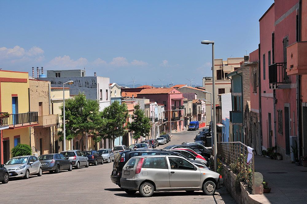 rues Portoscuso Sardaigne