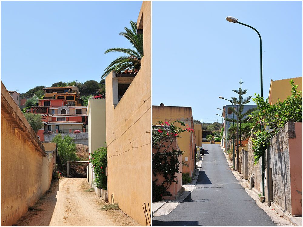 rues de Villasimius, Sardaigne