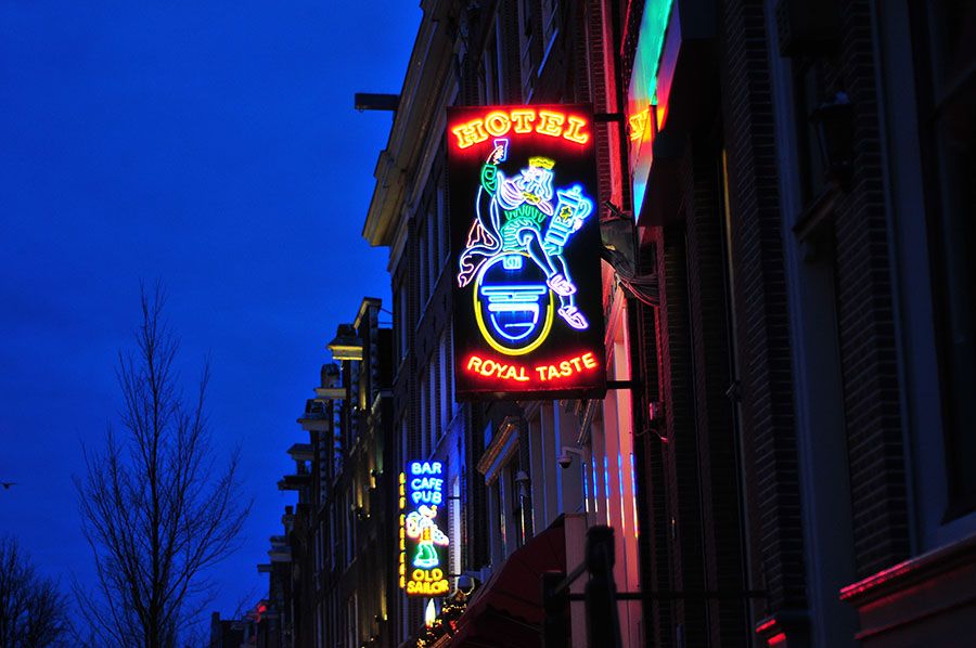 Red Light District, quartier rouge, amsterdam