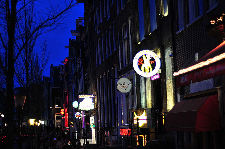 Red Light District, quartier rouge, amsterdam