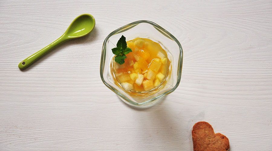 Minestrone de fruits (et ses petits sablés)