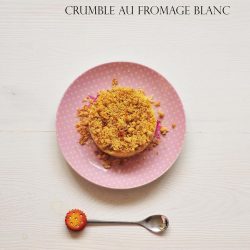 crumble au fromage blanc
