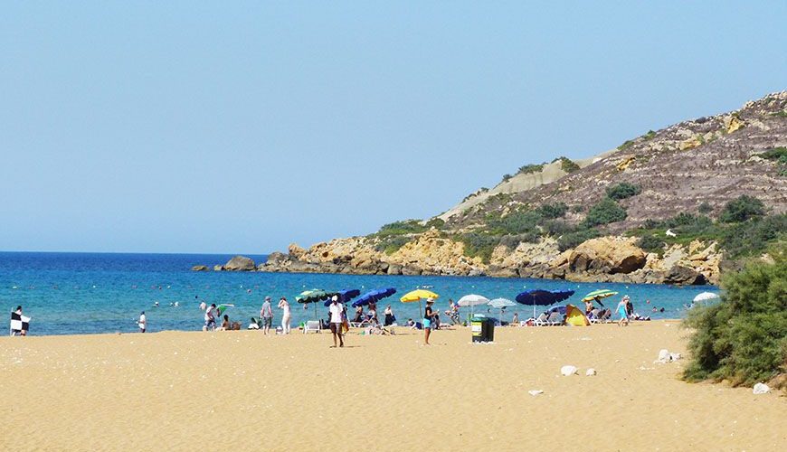 plage gozo malte