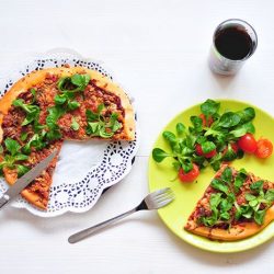 pizza roquefort noix