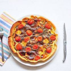quiche roquefort tomates