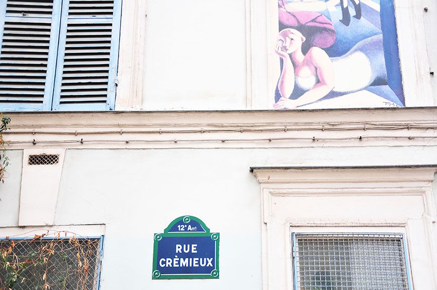rue Crémieux Paris