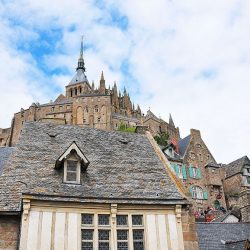 mont saint michel vue