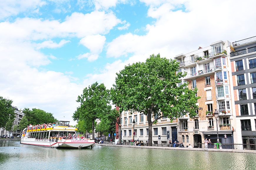canal saint martin paris