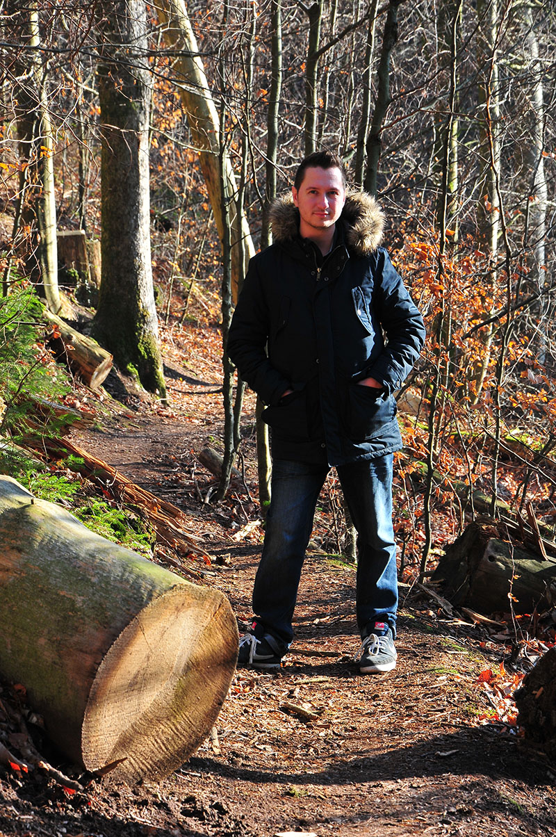 balade dans la forêt de la petite-pierre en hiver, en Alsace