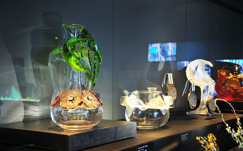 Visite du musée Lalique à Wingen-sur-Moder, dans le pays de la Petite-Pierre