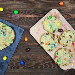 idées de recettes à base de m&m's: délicieux cookies