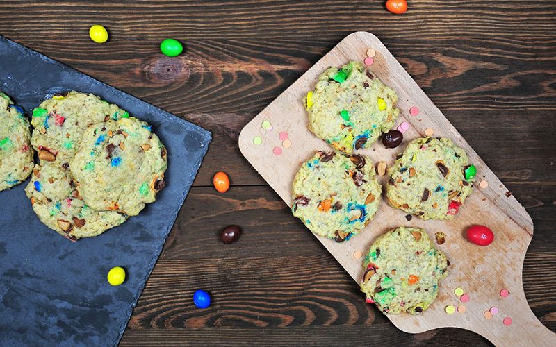 idées de recettes à base de m&m's: délicieux cookies