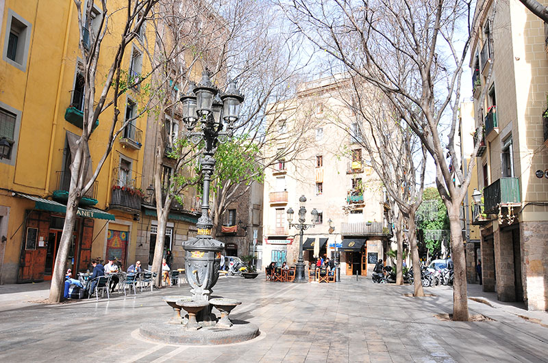 rues du quartier el born (ribera), barcelone