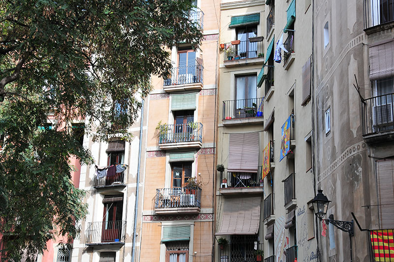 rues du quartier el born (ribera), barcelone