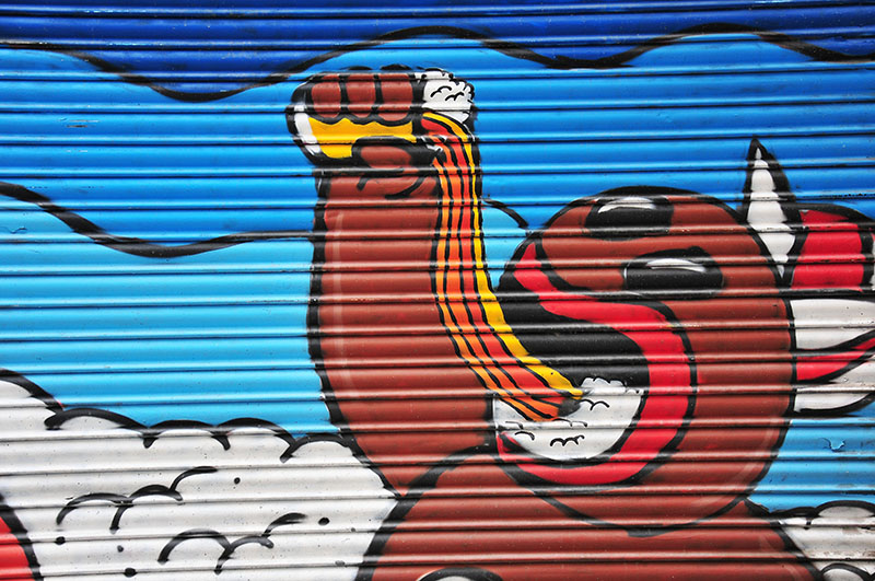 street-art, quartier el born, barcelone