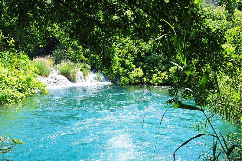 visite et informations sur le parc de krka en croatie, à sibenik, lors d'un road-trip