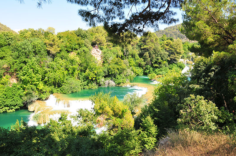 visite et informations sur le parc de krka en croatie, à sibenik, lors d'un road-trip