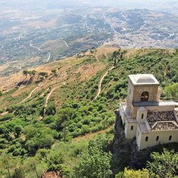 panoramas depuis les hauteurs d'erice