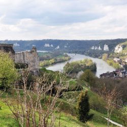 chateau gaillard, autour de giverny, eure, normandie