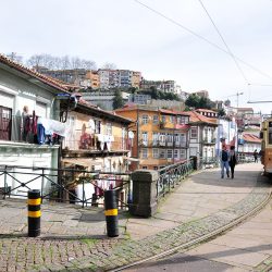 tram, bord de mer, porto