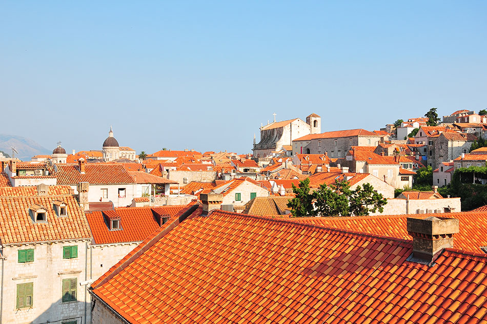 balade sur les remparts, Dubrovnik