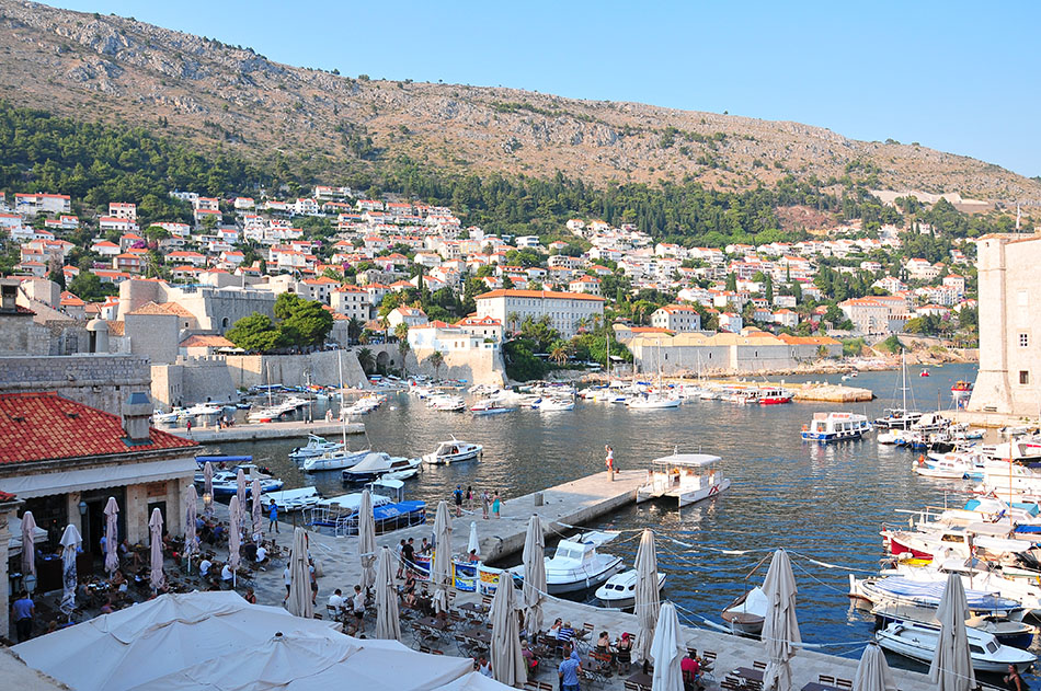 balade sur les remparts, Dubrovnik