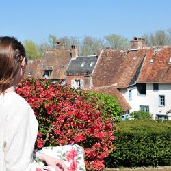 visite de gerberoy , l'un des plus beaux villages de France, dans l'Oise en Picardie