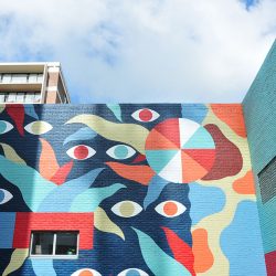 festival street-art à Ostende: le crystal ship