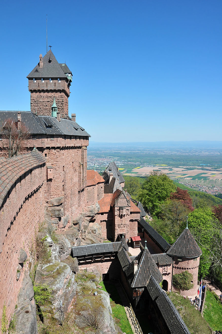 visiter le château du haut koenigsbourg, en alsace