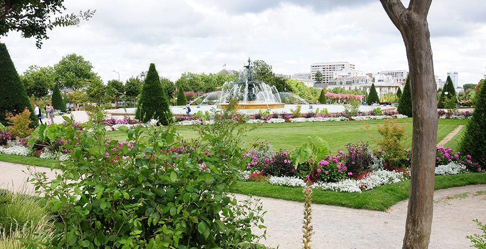 jardin du mail, angers