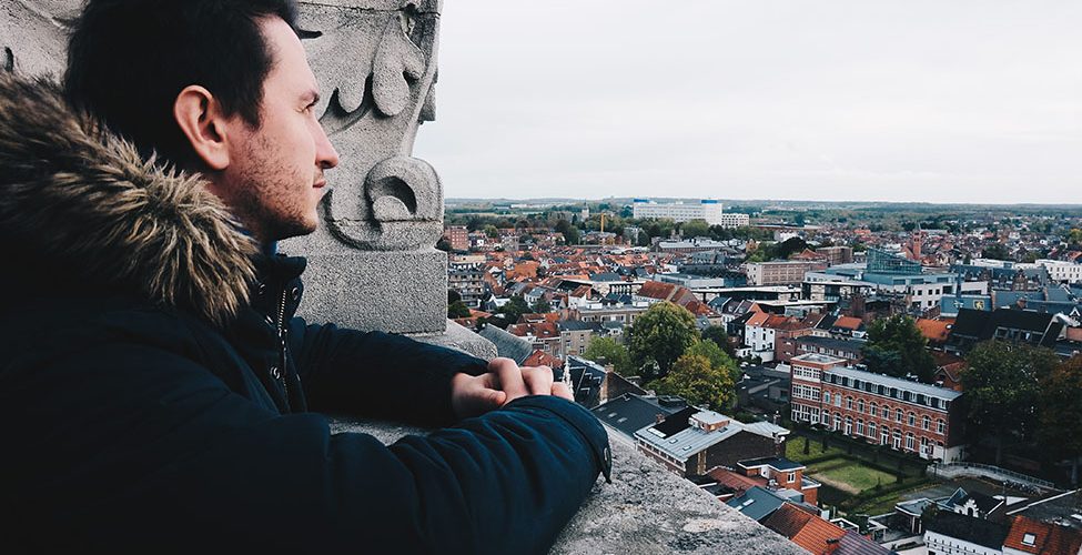 Une journée à Louvain (et un peu à Poudlard, aussi …) louvain vue sur la ville depuis la bibliothèque universitaire