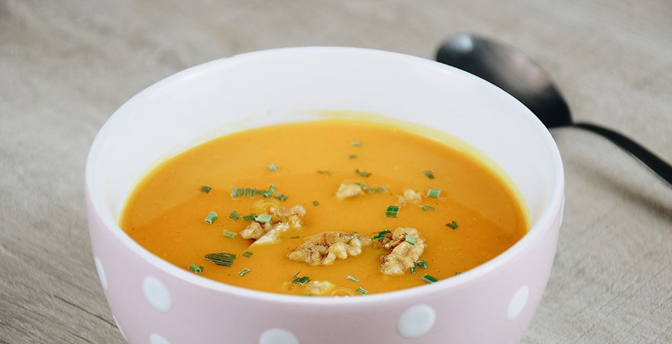 recette, soupe de potimarron au multicuiseur