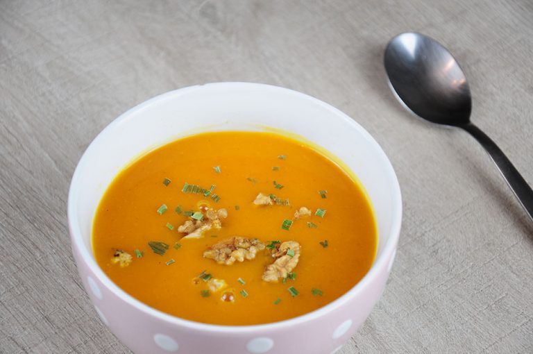 Soupe de potimarron, une recette d' automne facile et rapide