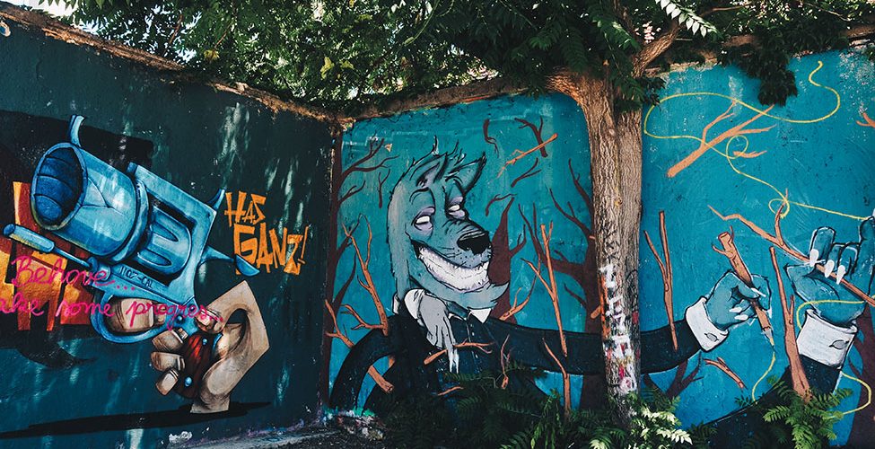 metelkova mesto , slovénie , ljubljana