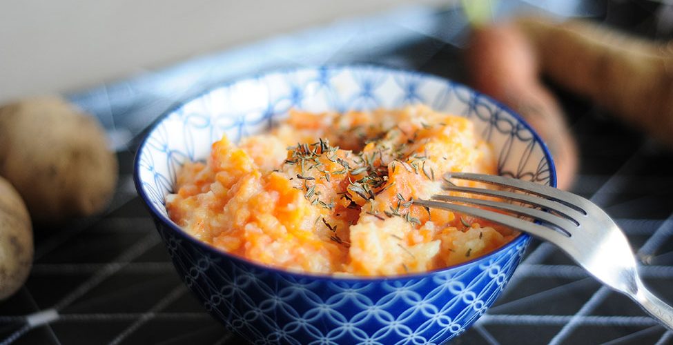 recette purée de panais, carottes et pommes de terre