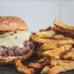 recette burger au maroilles