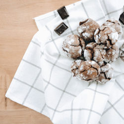 recette de crinkles au chocolat