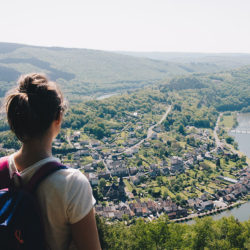 randonnée sur les crêtes de la meuse dans les ardennes