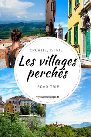 villages perchés, istrie, croatie