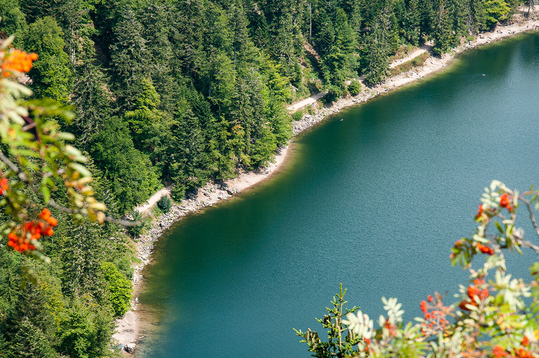 lac des corbeaux, randonner autour de Gérardmer , Vosges