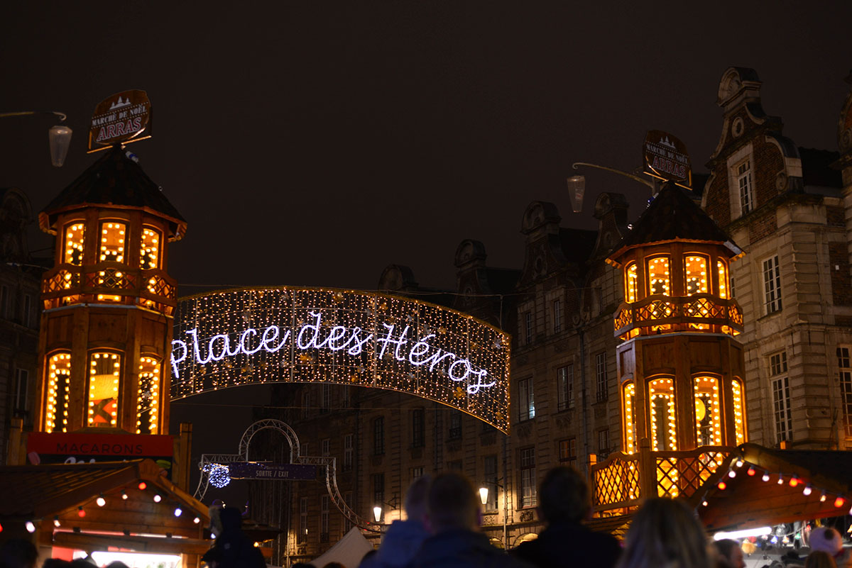 visiter le marché de Noël d'Arras, Pas-de-Calais, Hauts de France