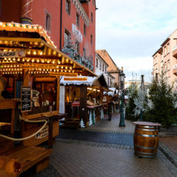 marché de Noël, haguenau, chalets
