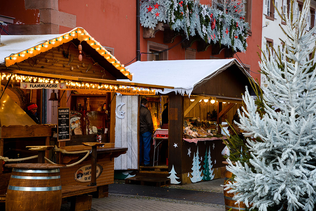 marché de Noël, haguenau, chalets