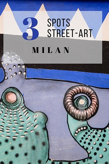 le street-art à Milan, Italie