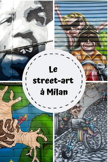 le street-art à Milan, Italie