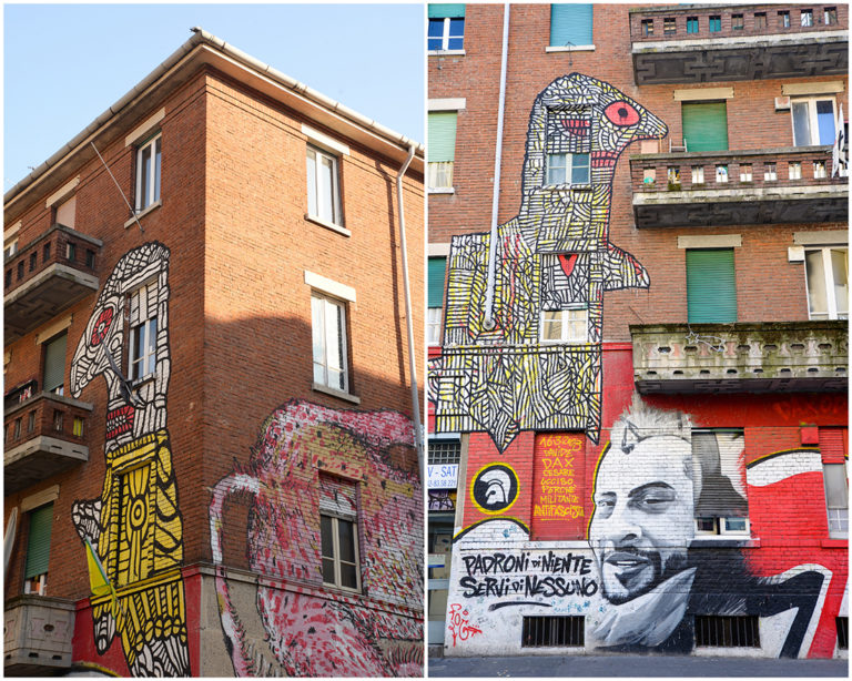 Le streetart à Milan où trouver les plus belles oeuvres?