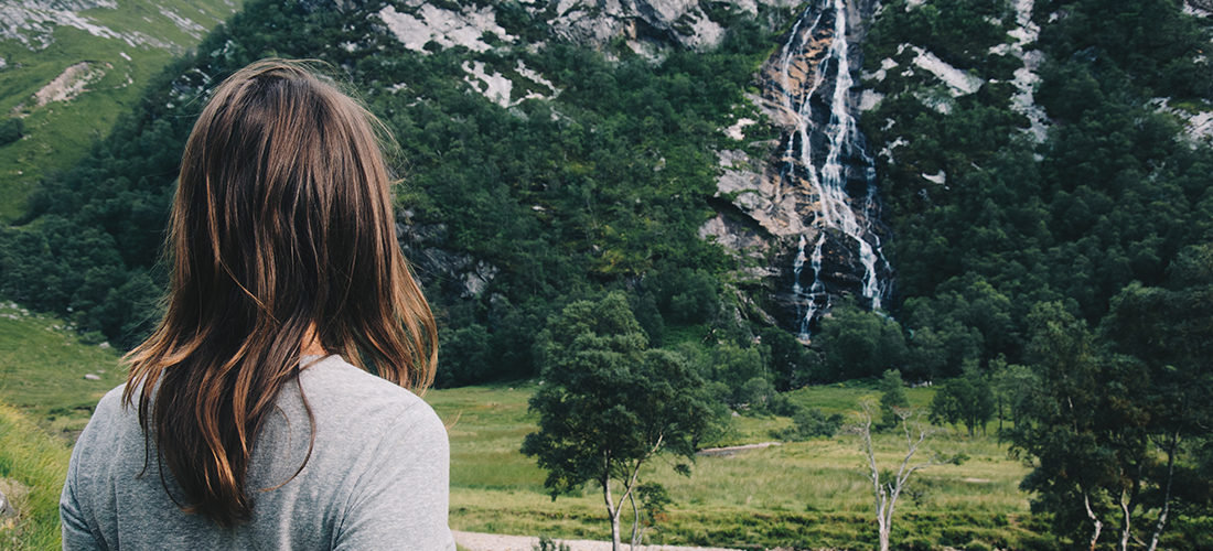 steall waterfalls , randonnée autour de harry potter , vallée de glencoe , ecosse