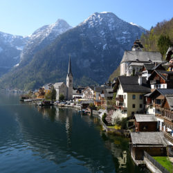 vue sur hallstatt , road-trip en autriche
