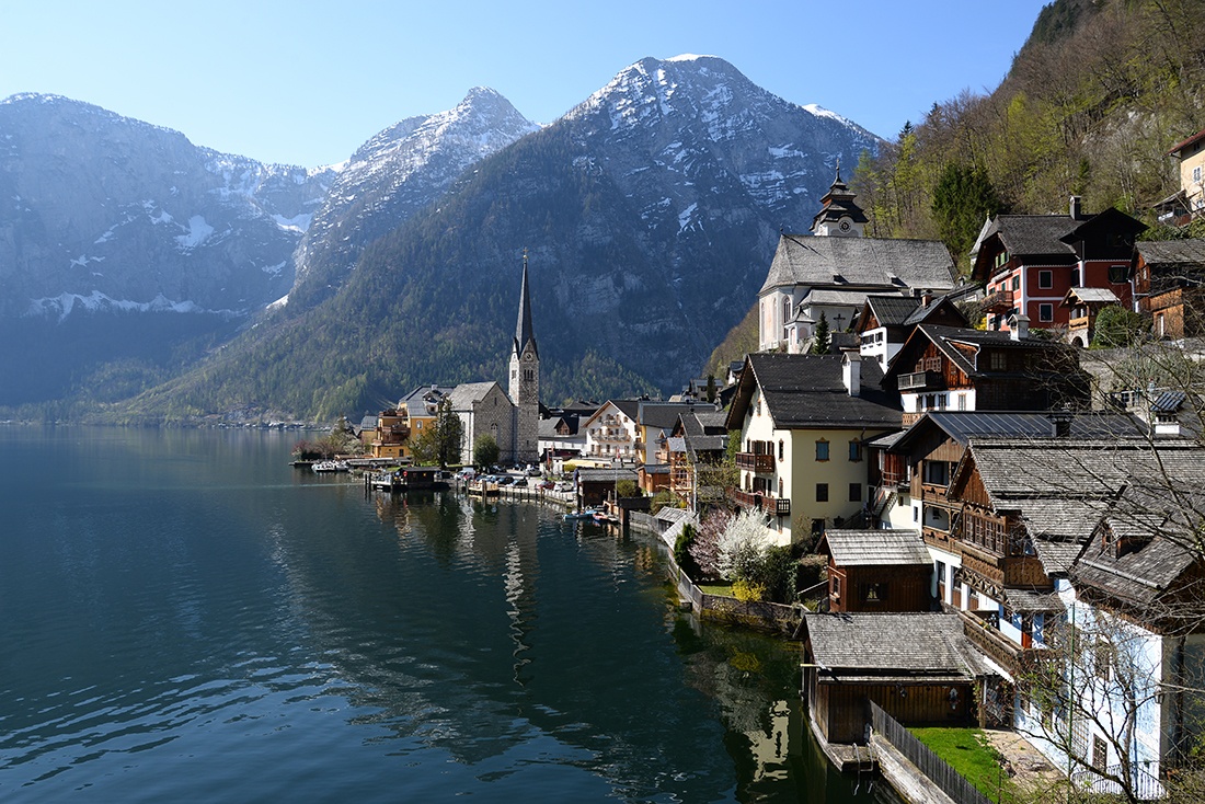 vue sur hallstatt , road-trip en autriche