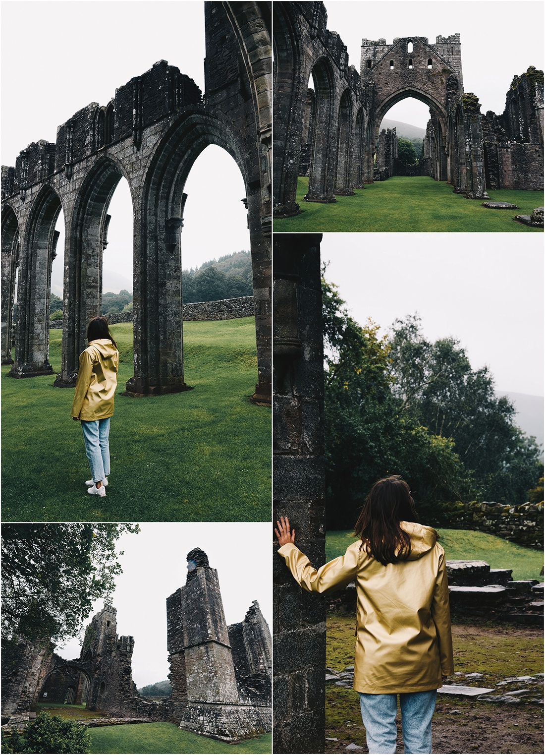 Llanthony Priory, brecon beacons, pays de galles
